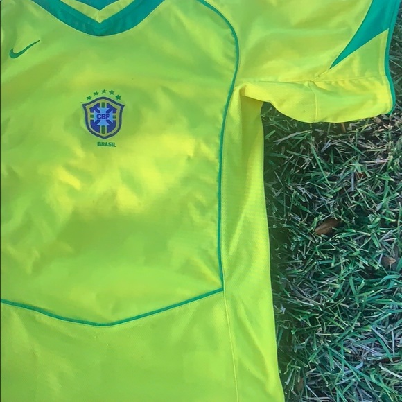 Nike Vintage Brazil Soccer Jersey - Picture 2 of 4